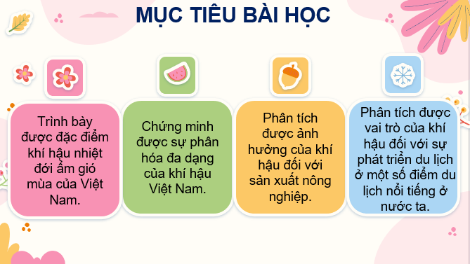 Giáo án điện tử Bài 5: Khí hậu Việt Nam| Bài giảng PPT Địa lí 8 Cánh diều (ảnh 1)