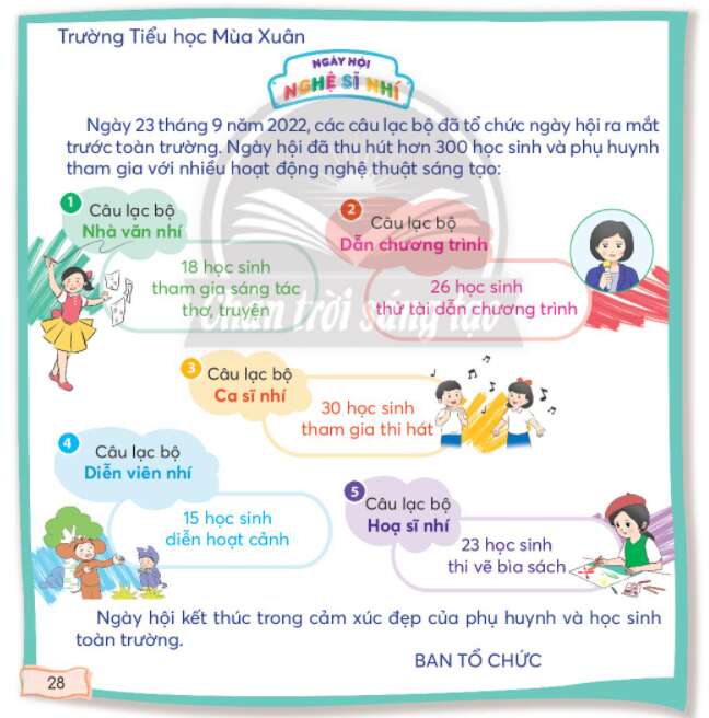 Chiếc nhãn vở đặc biệt trang 10, 11 Tiếng Việt lớp 3 Tập 1 | Chân trời sáng tạo (ảnh 3)