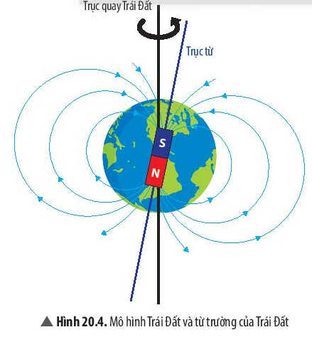 Khoa học tự nhiên 7 Bài 20: Từ trường Trái Đất - Sử dụng la bàn | KHTN 7 Chân trời sáng tạo (ảnh 3)