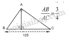 SBT Toán 9 Bài 1: Một số hệ thức về cạnh và đường cao trong tam giác vuông | Giải SBT Toán lớp 9 (ảnh 3)