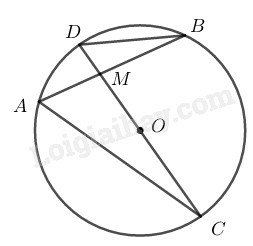 SBT Toán 9 Bài 3: Góc nội tiếp | Giải SBT Toán lớp 9 (ảnh 4)