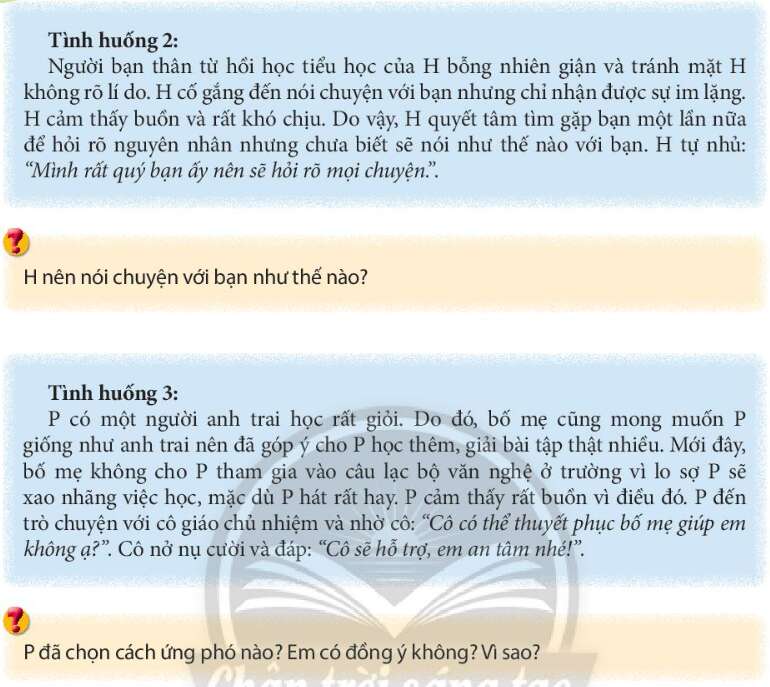 GDCD 7 Bài 7: Ứng phó với tâm lí căng thẳng | Chân trời sáng tạo (ảnh 5)