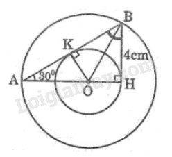 SBT Toán 9 Bài tập ôn chương 3: Góc với đường tròn | Giải SBT Toán lớp 9 (ảnh 7)