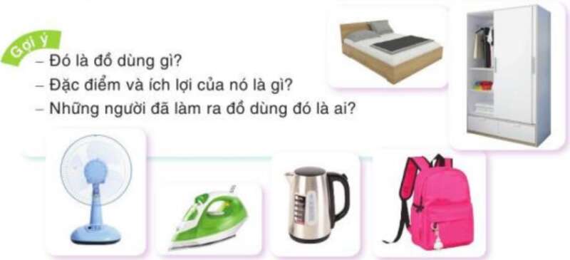 Tả đồ vật trang 84, 85 Tiếng Việt lớp 3 Tập 1 | Cánh diều (ảnh 1)