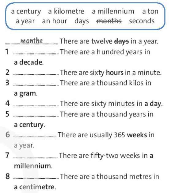 SBT Tiếng Anh 7 trang 32 Unit 5: Vocabulary: Units of measurement – Friend plus Chân trời sáng tạo (ảnh 1)