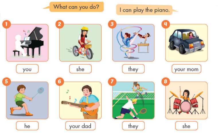 Giải SGK Tiếng Anh lớp 4 Unit 2: What can I do | iLearn Smart Start (ảnh 28)