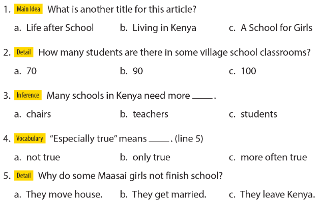 Unit 6: What time do you go to school?