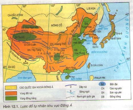 Lý thuyết Địa Lí 7 Bài 7: Bản đồ chính trị Châu Á, các khu vực của châu Á - Chân trời sáng tạo (ảnh 1)