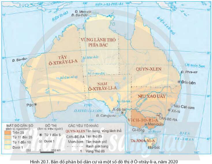 Địa Lí 7 Bài 20: Đặc điểm dân cư, xã hội Ô-xtrây-li-a | Chân trời sáng tạo (ảnh 2)