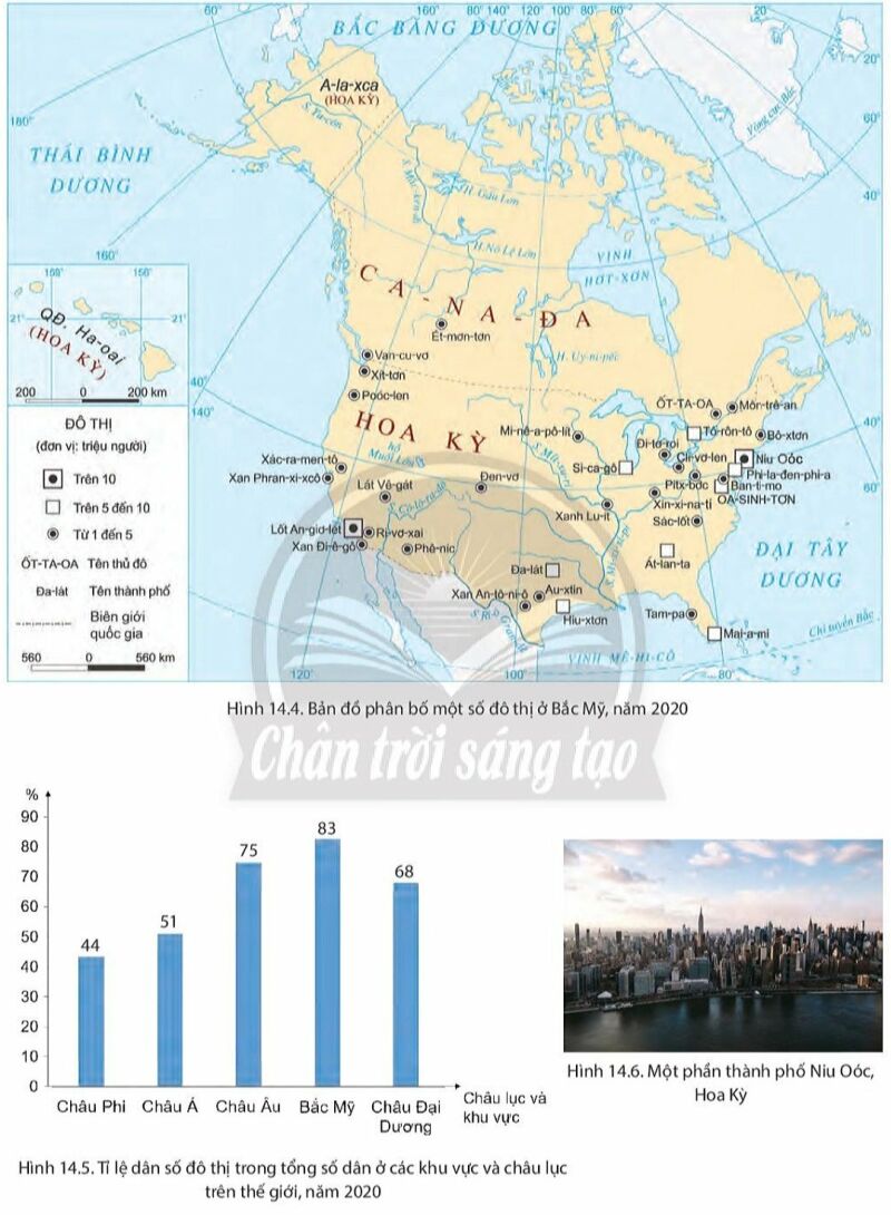 Địa Lí 7 Bài 14: Thiên nhiên và dân cư, xã hội Bắc Mỹ | Chân trời sáng tạo (ảnh 5)