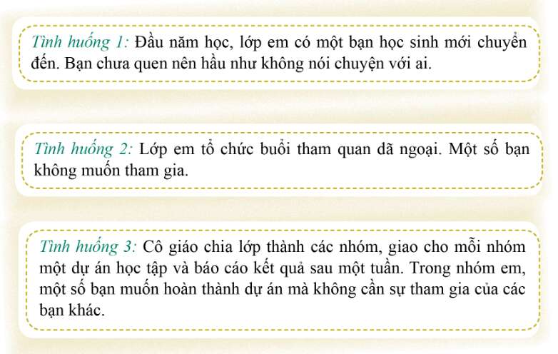 HĐTN lớp 7 Chủ đề 1: Trường học của em | Cánh diều  (ảnh 10)