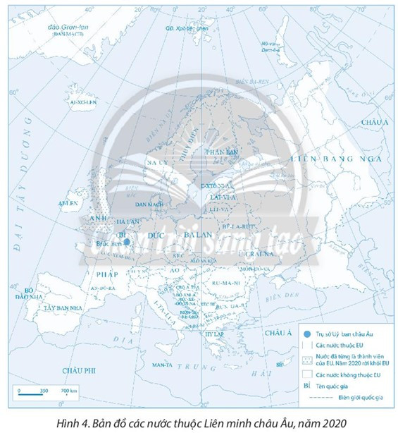 Sách bài tập Địa lí 7 Bài 4: Liên minh châu Âu - Chân trời sáng tạo (ảnh 1)