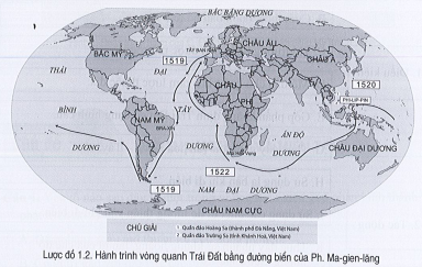 Sách bài tập Địa lí 7 Chủ đề 1: Các cuộc đại phát kiến địa lí thế kỉ XV-XVI - Cánh diều (ảnh 1)