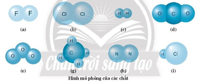 SBT Khoa học tự nhiên 7 Bài 5: Phân tử - đơn chất - hợp chất - Chân trời sáng tạo (ảnh 1)