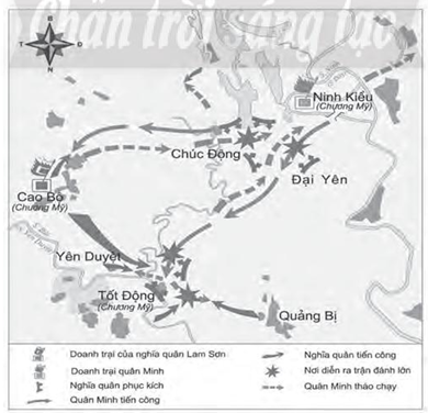 Sách bài tập Lịch sử 7 Bài 19: Khởi nghĩa Lam Sơn (1418-1427) - Chân trời sáng tạo (ảnh 1)