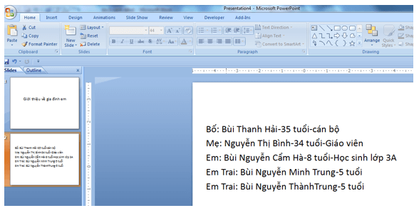 Tin học lớp 3 Bài 1: Em làm quen với phần mềm trình chiếu trang 49, 50, 51 | Cánh diều