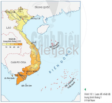 Bài 16: Thực hành: Đọc lược đồ khí hậu và biểu đồ nhiệt độ - lượng mưa