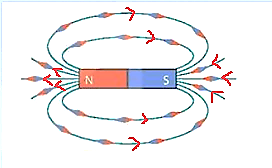 Có nhận xét gì về sự định hướng của kim nam châm khi dịch chuyển trên đường sức từ