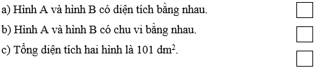 Vở bài tập Toán lớp 4 Chân trời sáng tạo Bài 20: Đề-xi-mét vuông