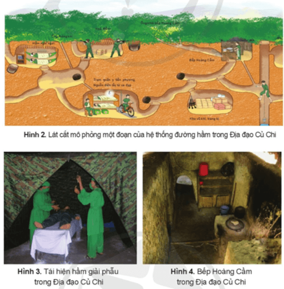 Lịch Sử và Địa Lí lớp 4 Cánh diều Bài 21: Địa đạo Củ Chi (ảnh 2)