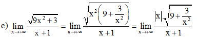 Tính các giới hạn sau trang 76 SBT Toán 11