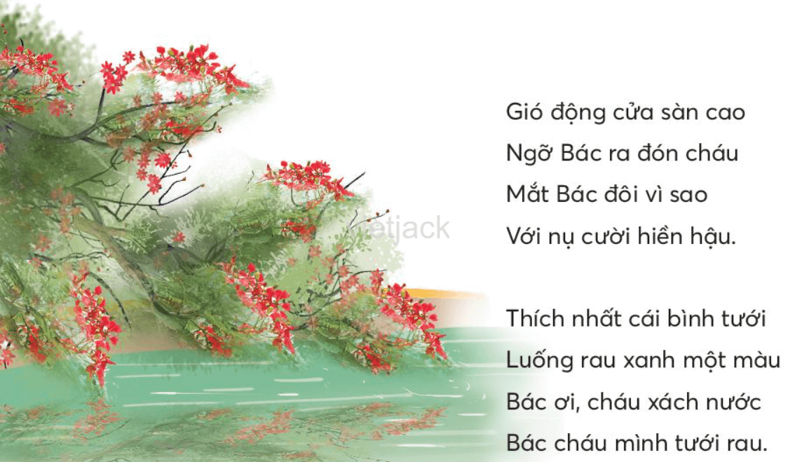 Tiếng Việt lớp 2 Bài 3: Cháu thăm nhà Bác trang 90, 91, 92 - Chân trời