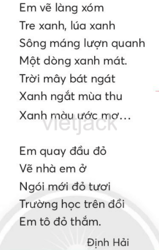 Tiếng Việt lớp 2 Bài 3: Mùa lúa chín trang 66, 67, 68 - Chân trời