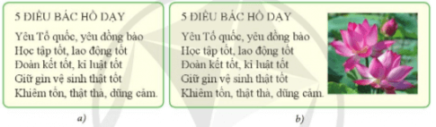 Tin học lớp 4 Cánh diều Bài 4: Chèn ảnh vào văn bản