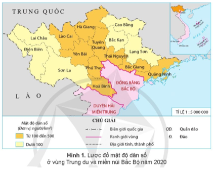 Lịch Sử và Địa Lí lớp 4 Cánh diều Bài 4: Dân cư, hoạt động sản xuất và một số nét văn hóa ở vùng Trung du và miền núi Bắc Bộ (ảnh 1)