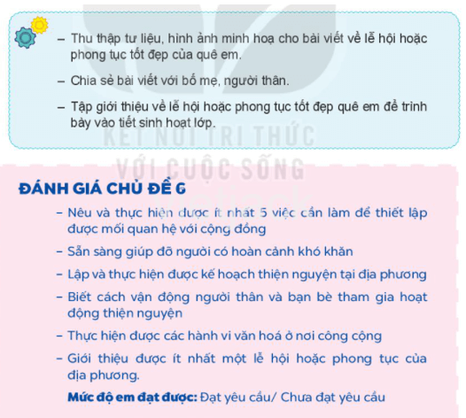 Bài 4: Truyền thống quê em