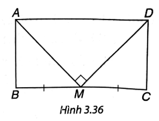 Cho hình chữ nhật ABCD có chu vi bằng 36 cm