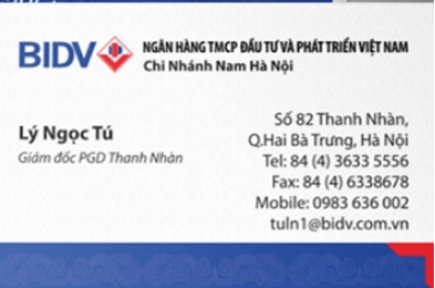 Em hãy tạo một tấm danh thiếp về vị trí và công việc tương lai theo mong muốn của bản thân