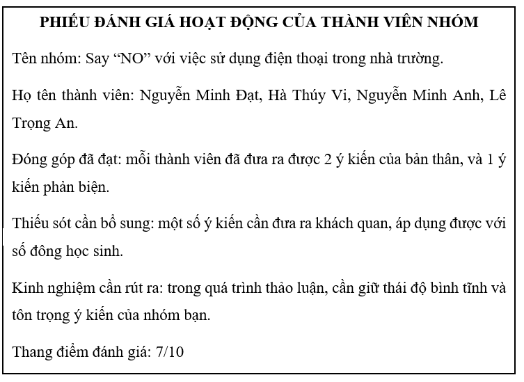 Vở thực hành Ngữ Văn 7 Thảo luận nhóm về vấn đề gây tranh cãi | VTH Ngữ văn 7 Chân trời sáng tạo