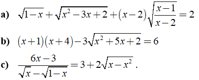 Bài tập: Biến đổi đơn giản biểu thức chứa căn thức bậc hai 