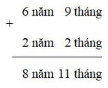 Bài tập Luyện tập về số đo thời gian và các phép tính với số đo thời gian Toán lớp 5 có lời giải