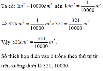 Bài tập Mi-li-mét vuông. Bảng đơn vị đo diện tích Toán lớp 5 có lời giải