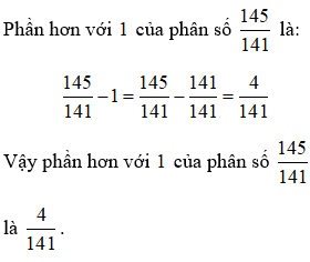 Bài tập Ôn tập So sánh hai phân số (tiếp theo) Toán lớp 5 có lời giải