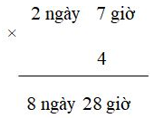 Bài tập Ôn tập về các phép tính số đo thời gian Toán lớp 5 có lời giải