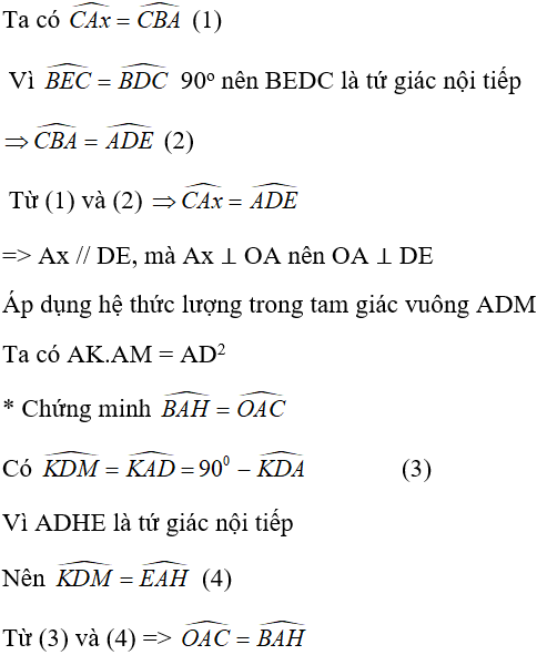 Toán lớp 9 | Lý thuyết - Bài tập Toán 9 có đáp án