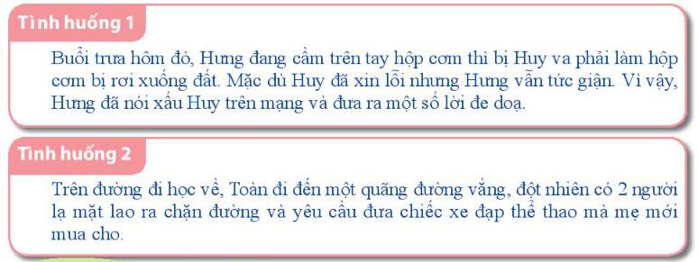 HĐTN lớp 7 Bài 2: Tự bảo vệ trong tình huống nguy hiểm | HĐTN lớp 7 Kết nối tri thức (ảnh 4)