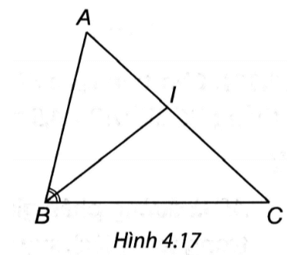 Quan sát Hình 4.17 và chọn khẳng định đúng