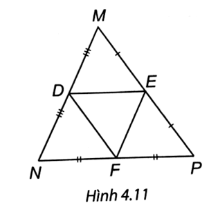 Quan sát Hình 4.11 và chọn khảng định đúng