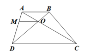 Cho hình thang ABCD (AB // DC), O là giao điểm của AC và BD
