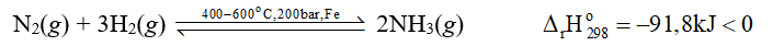 Dựa vào giá trị biến thiên enthalpy chuẩn của phản ứng hãy cho biết phản ứng giữa nitrogen