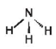 Phân tử ammonia có dạng hình học nào sau đây? A. Chóp tam giác