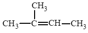 Thực hiện phản ứng tách hydrogen bromide của hợp chất 2–bromo–2–methylbutane thu được những alkene nào