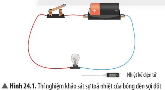 Thí nghiệm tìm hiểu tác dụng nhiệt của dòng điện