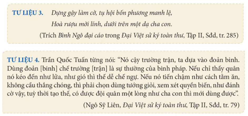 Khai thác tư liệu và nêu những bài học lịch sử của các cuộc khởi nghĩa và chiến tranh giải phóng dân tộc trong lịch sử Việt Nam