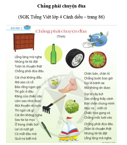 Chẳng phải chuyện đùa lớp 4 (trang 86, 87, 88) | Cánh diều Giải Tiếng Việt lớp 4