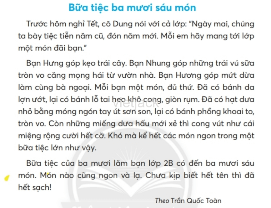 Tiếng Việt lớp 2 Đánh giá cuối học kì 1 trang 151, 152, 153, 154 - Chân trời